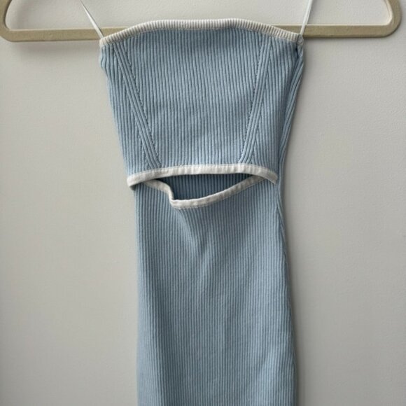 Isobel Blue Midi Dress - Picture 5 of 8